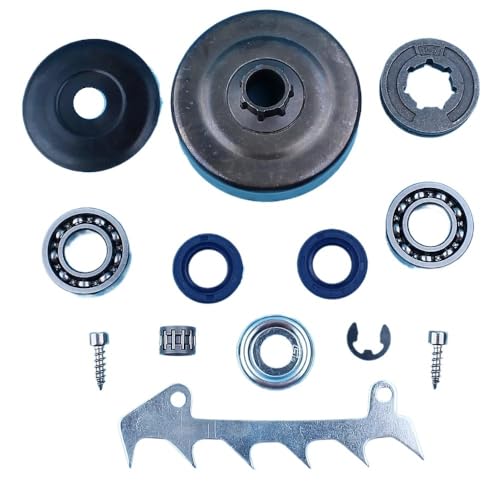 Rasenmäherteile P7 Kettenrad Felge Kupplung Trommel Unterlegscheibe Kurbelwelle Kugellager Dichtungssatz für Stihl 018 MS180 017 MS170 MS 180 Rasenmäherteile P7 Kettenrad Felge Kupplung Trommel Unterlegscheibe Kurbelwelle Kugellager Dichtungssatz für Stihl 018 MS180 017 MS170 MS 180 von YCSOZMM