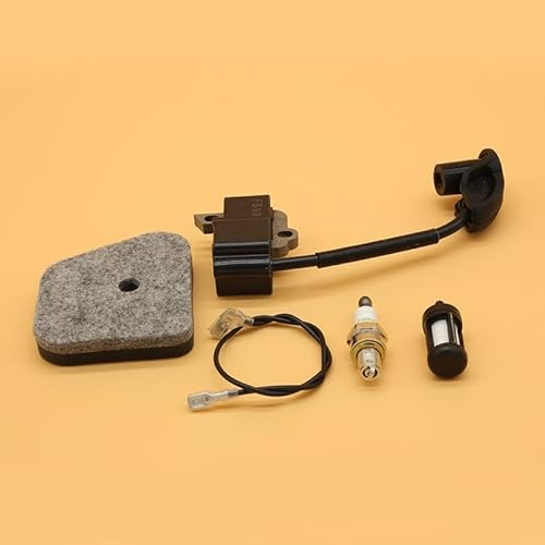 Rasenmäherteile Zündspule Luftfilter Zündkerze passend for STIHL FS90 FS100 FS110 FS130R KM90 HL95 HL100 HT100 HT101 Freischneider Sprare Teile von YCSOZMM