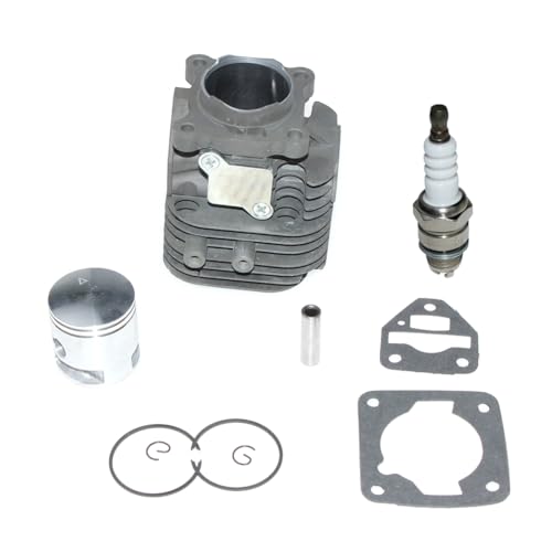 Rasenmäherteile Zylinderkolbensatz passend für RedMax Freischneider-Kantenschneider HEZ260F BCZ260T EXZ260S-PH SRTZ260F 577 97 90-01 91 74-01 von YCSOZMM