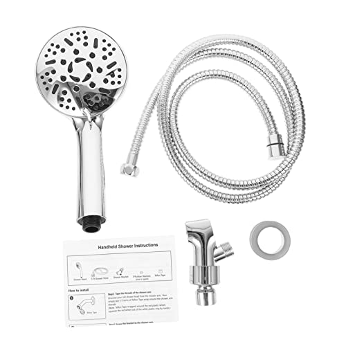 1 Set Hand Dusch Set Wasser sparende Duschkopfkopf Duschkopf Ersatz Dusche Sprühkopf Wandbades Düsen Duschkopf mit Handheld -Sprühgerät Druckdrucke LWX 1 Set Hand Dusch Set Wasser sparende Duschkopfkopf Duschkopf Ersatz Dusche Sprühkopf Wandbades Düsen Duschkopf mit Handheld -Sprühgerät Druckdrucke LWX von YCVAWEOD