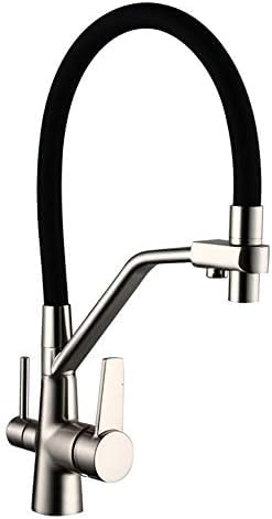 3 -Wege -Küchenhahn Universal Wasserfilterarmatur mit 360 ° Drehausstrich LWX von YCVAWEOD