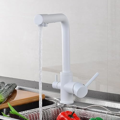 YCVAWEOD 3 -Wege -Küchenhahn mit Wasserfilter 360 ° Drehung 3 Wege Küchenhahn 3 in 1 Mixer Hahn für Wasserfilter Küchenmischer Taps 1 Loch Messing Gold, Schwarz Ancient LWX YCVAWEOD 3 -Wege -Küchenhahn mit Wasserfilter 360 ° Drehung 3 Wege Küchenhahn 3 in 1 Mixer Hahn für Wasserfilter Küchenmischer Taps 1 Loch Messing Gold, Schwarz Ancient LWX von YCVAWEOD