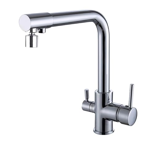 YCVAWEOD 3-in-1-Wasserhahn Küchenspüle Schale Becken Heißer und kaltes Wasserhahn, schwarzer Dual-Modus LWX YCVAWEOD 3-in-1-Wasserhahn Küchenspüle Schale Becken Heißer und kaltes Wasserhahn, schwarzer Dual-Modus LWX von YCVAWEOD