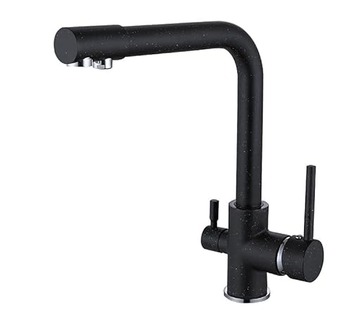 3-in-1-Wasserhahn Küchenspüle Schale Becken Heißer und kaltes Wasserhahn, schwarzer Dual-Modus LWX 3-in-1-Wasserhahn Küchenspüle Schale Becken Heißer und kaltes Wasserhahn, schwarzer Dual-Modus LWX von YCVAWEOD
