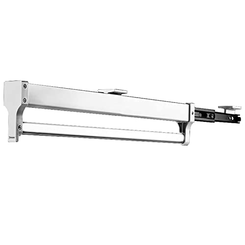 Ausleitende Kleidung Schiene Stachebahn Schieberschuhe Push-Pull-Kleiderschrank Bekleidungsschiene Kleiderschrank ausziehen Schrank Stange Handtuchschiene Kleiderschrank Zubehör weiß (Größe: 447 Ausleitende Kleidung Schiene Stachebahn Schieberschuhe Push-Pull-Kleiderschrank Bekleidungsschiene Kleiderschrank ausziehen Schrank Stange Handtuchschiene Kleiderschrank Zubehör weiß (Größe: 447 von YCVAWEOD