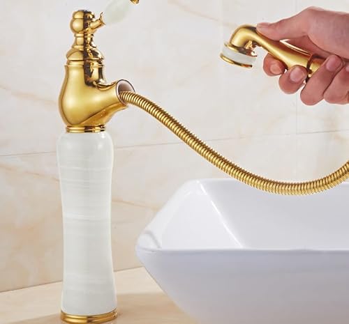 Auszugsarmaturen, Toiletten, Badezimmerschränke, Becken, heiße und kalte Wasserhähne, Topaz - hoch LWX von YCVAWEOD