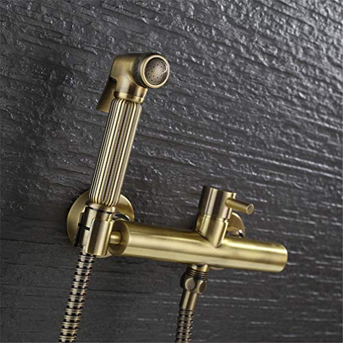 Badezimmer Brass Antike Bronze Fertige Bidet Wasserhahn Toilette Bidet Duschset Tragbares Bidet Spray 1,5m Schlauch Hand gehalten Bidet Muslim Toilette Shattaf LWX Badezimmer Brass Antike Bronze Fertige Bidet Wasserhahn Toilette Bidet Duschset Tragbares Bidet Spray 1,5m Schlauch Hand gehalten Bidet Muslim Toilette Shattaf LWX von YCVAWEOD