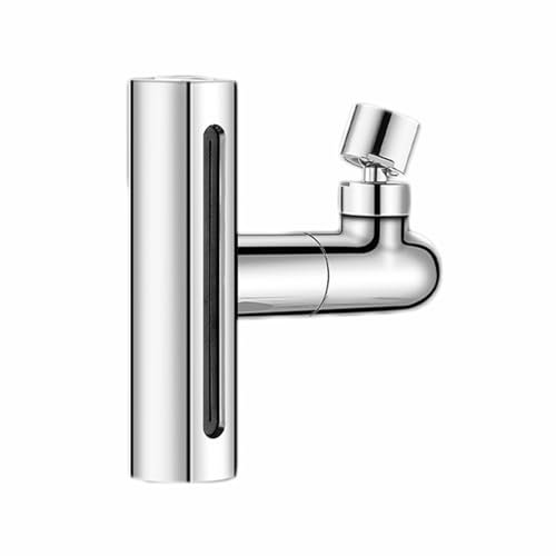 Badezimmerhahn Ersatzteile Tap Extender Drehung Wasserhahn Zubehör vier Modus Wasserfluss geeignet für Gemüsespüle Waschbecken Chrom LWX von YCVAWEOD