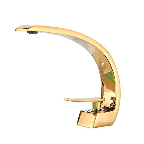Becken Wasserhähnen Badmixer Tap Messing Chrom Nickel Waschtische Wasserhahn Eingriff ein Griff ein Loch Kranhack LWX Becken Wasserhähnen Badmixer Tap Messing Chrom Nickel Waschtische Wasserhahn Eingriff ein Griff ein Loch Kranhack LWX von YCVAWEOD