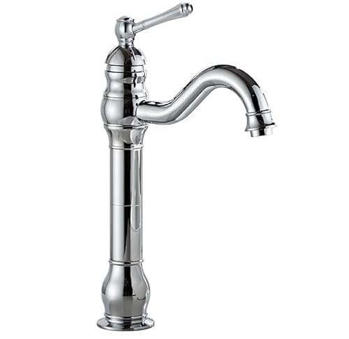 YCVAWEOD Beckenhahn, Toilette, Badschalter, Becken, heißer und kaltes Wasserhahn, Roségold hoch LWX von YCVAWEOD