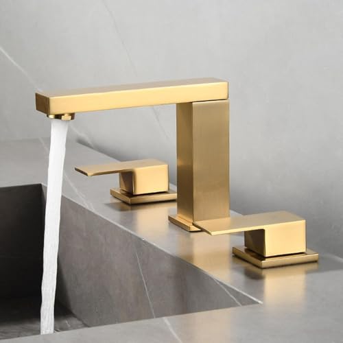 Beckenmixer Tippen Sie auf 3 Loch Waschbecken Haken Dual Hebel Becken Tippen Sie nach Badezimmern Heiße und kalte 360 ° Schwenkschwarz Made in China LWX Beckenmixer Tippen Sie auf 3 Loch Waschbecken Haken Dual Hebel Becken Tippen Sie nach Badezimmern Heiße und kalte 360 ° Schwenkschwarz Made in China LWX von YCVAWEOD