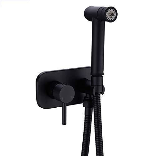 Bidet Sprayer mit kaltem und heißem Wasser Messing tragbarer Stoffwindel Waschmaschinen -Duschsprühgerät Set Wall montiertes Badezimmer Duschflockenhahn für persönliche Hygiene, Bodenreinigung, Bidet Sprayer mit kaltem und heißem Wasser Messing tragbarer Stoffwindel Waschmaschinen -Duschsprühgerät Set Wall montiertes Badezimmer Duschflockenhahn für persönliche Hygiene, Bodenreinigung, von YCVAWEOD