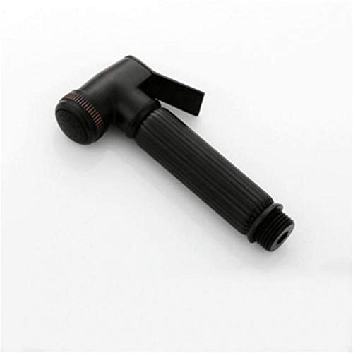 Bidet Wasserhähne Schwarzes Messing Kaltwasser Toiletten Ecke Ventil Handheld Hygienische Duschkopf Analreinigungsarsch Bidet Dusche Shattaf Muslim Dusch Bidet, Set LWX Bidet Wasserhähne Schwarzes Messing Kaltwasser Toiletten Ecke Ventil Handheld Hygienische Duschkopf Analreinigungsarsch Bidet Dusche Shattaf Muslim Dusch Bidet, Set LWX von YCVAWEOD