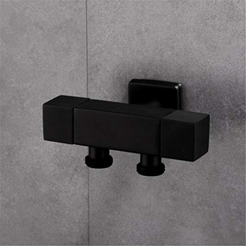 Bidet Wasserhähne Wand Messing Schwarz kaltes Wassertoilette Eckventil Handheld Hygienische Duschkopf Analreinigung LWX Bidet Wasserhähne Wand Messing Schwarz kaltes Wassertoilette Eckventil Handheld Hygienische Duschkopf Analreinigung LWX von YCVAWEOD