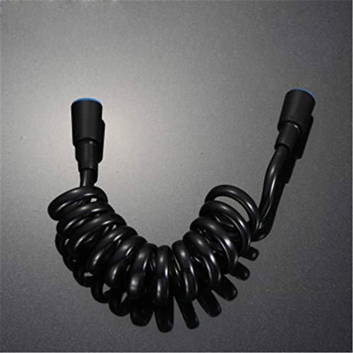 Bidet Wasserhahn muslimische Toilette Shattaf Messing Schwarz nur kalte Toiletten -Eck -Ventil Handheld Hygienic Duschkopf Waschauto Haustier Sprühgerät Airbrush -Hahn, Set 2 LWX Bidet Wasserhahn muslimische Toilette Shattaf Messing Schwarz nur kalte Toiletten -Eck -Ventil Handheld Hygienic Duschkopf Waschauto Haustier Sprühgerät Airbrush -Hahn, Set 2 LWX von YCVAWEOD