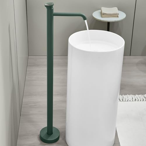 Bodenhaltiger Bad Kabel Heiße und kalte freistehende Badewanne Wasserhahn Messing Schwarz schwarz LWX Bodenhaltiger Bad Kabel Heiße und kalte freistehende Badewanne Wasserhahn Messing Schwarz schwarz LWX von YCVAWEOD