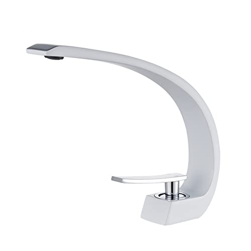 YCVAWEOD Chrom Bronze gebogenes Becken Wasserhahn Mehrfarbig Waschbecken Kran Kran Chrom Eingriff kaltes Heißwassermixer Tap Badezimmer LWX YCVAWEOD Chrom Bronze gebogenes Becken Wasserhahn Mehrfarbig Waschbecken Kran Kran Chrom Eingriff kaltes Heißwassermixer Tap Badezimmer LWX von YCVAWEOD