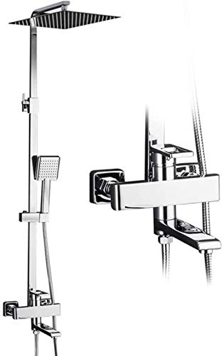 Duschset 1 Set Badezimmer Regen Dusche Wasserhahn Set Einzelhebelmixer mit Hand Duschwand montiert Badezimmer Duschsets F2416-F2420 Ehrgroße Wolken LWX Duschset 1 Set Badezimmer Regen Dusche Wasserhahn Set Einzelhebelmixer mit Hand Duschwand montiert Badezimmer Duschsets F2416-F2420 Ehrgroße Wolken LWX von YCVAWEOD
