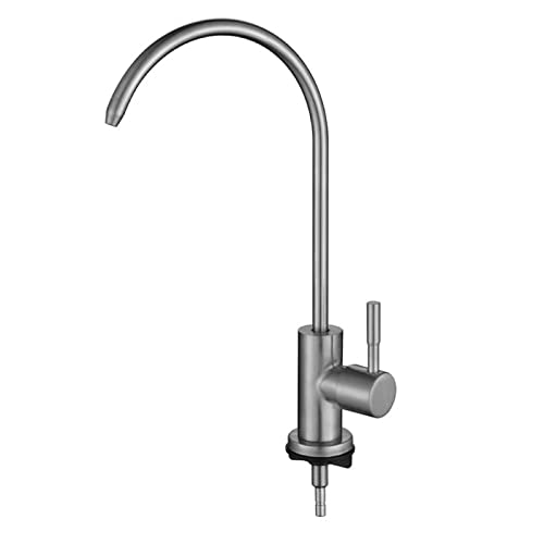 Edelstahl Küche Wasserreinigung Wasserhahn direkter Trinkwasserreiniger Rotary Einkalt 2 Leitungswasserreinigung Wasserhahn, Roségold Version LWX von YCVAWEOD