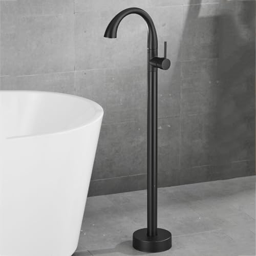 YCVAWEOD Freistehende Badmixer Tap Eingriff Heißes und kaltes Bad hackt Messing grau LWX YCVAWEOD Freistehende Badmixer Tap Eingriff Heißes und kaltes Bad hackt Messing grau LWX von YCVAWEOD