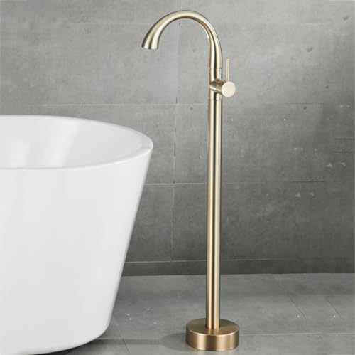 YCVAWEOD Freistehende Badmixer Tap Eingriff Heißes und kaltes Bad hackt Messing grau LWX YCVAWEOD Freistehende Badmixer Tap Eingriff Heißes und kaltes Bad hackt Messing grau LWX von YCVAWEOD