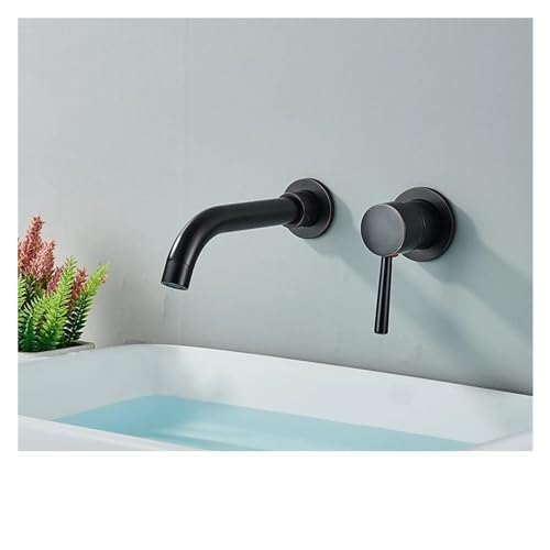 YCVAWEOD Gebürstete goldene Wandmontage Badezimmerbecken Wasserhahn mit 360 Rotation EIN Griff Heißer kaltes Wassermixer Hahn für Badezimmer gebürstete Nickelfinale LWX YCVAWEOD Gebürstete goldene Wandmontage Badezimmerbecken Wasserhahn mit 360 Rotation EIN Griff Heißer kaltes Wassermixer Hahn für Badezimmer gebürstete Nickelfinale LWX von YCVAWEOD