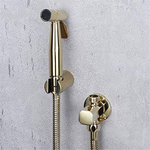Hand gehaltenes Bidet Sprühgerät Dusche Toilettenkit Gold/Roségold Kupfermaterial Shattaf Duschkopf Kupferventil Set Jet Bidet Wasserhahn, Bidet Wasserhahn Set a LWX Hand gehaltenes Bidet Sprühgerät Dusche Toilettenkit Gold/Roségold Kupfermaterial Shattaf Duschkopf Kupferventil Set Jet Bidet Wasserhahn, Bidet Wasserhahn Set a LWX von YCVAWEOD