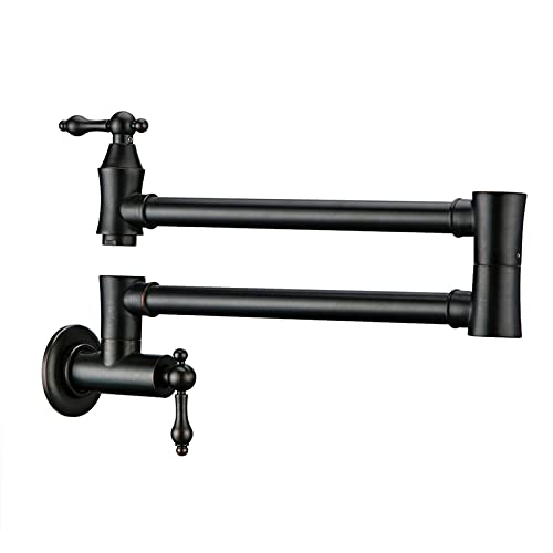 Kommerziell b Wandmontagentopf Wasserhahn mit faltbarem Doppelgelenköl gerieben Bronze kaltes Wasser Küchenhahn LWX Kommerziell b Wandmontagentopf Wasserhahn mit faltbarem Doppelgelenköl gerieben Bronze kaltes Wasser Küchenhahn LWX von YCVAWEOD