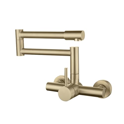 YCVAWEOD Küchenbad Tapswall montierter Kabel rotierende klappbare Griff Edelstahl Heiße und kalte Wasserschwarz LWX YCVAWEOD Küchenbad Tapswall montierter Kabel rotierende klappbare Griff Edelstahl Heiße und kalte Wasserschwarz LWX von YCVAWEOD