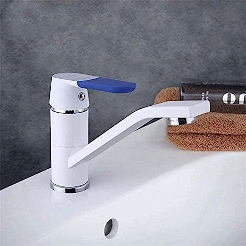 Küchenhacktung Messing Badezimmerbecken Badewanne heißer und kalter Wassermischer 360 Rotation LWX von YCVAWEOD