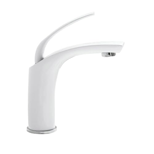 Küchenhahn, Küchenspüle Taps, Kupferwasserfall -Basin -Wasserhahn, heißer Kaltmixer -Waschbecken, schwarzer weißer Badezimmer Mixer Crane Home Hardware, für Küchenbad (ein hohes schwarzes Gold) LWX von YCVAWEOD