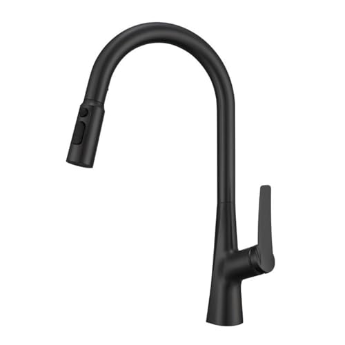 Küchenhischung mit Auszug Spray Drehwirblichkeit Messing Küche herausziehen Zapfhack LWX von YCVAWEOD