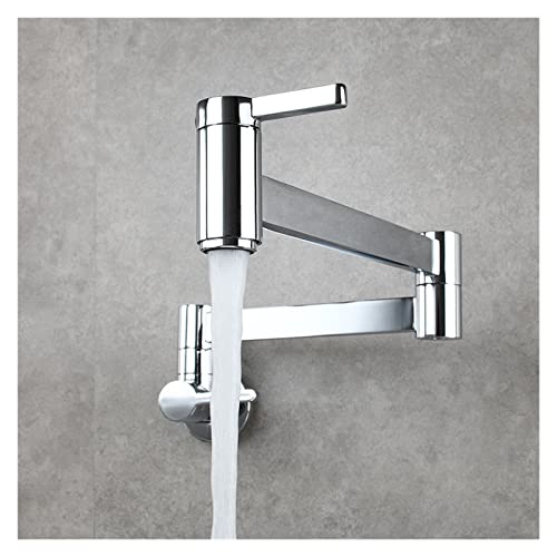 Küchenspüle Hahn, Topffüller Tap Wandmontaged faltbarer Küchenarmatur Einer kalter Einzelloch Waschbecken Tap Drehen Klapper Ausstrich LWX Küchenspüle Hahn, Topffüller Tap Wandmontaged faltbarer Küchenarmatur Einer kalter Einzelloch Waschbecken Tap Drehen Klapper Ausstrich LWX von YCVAWEOD
