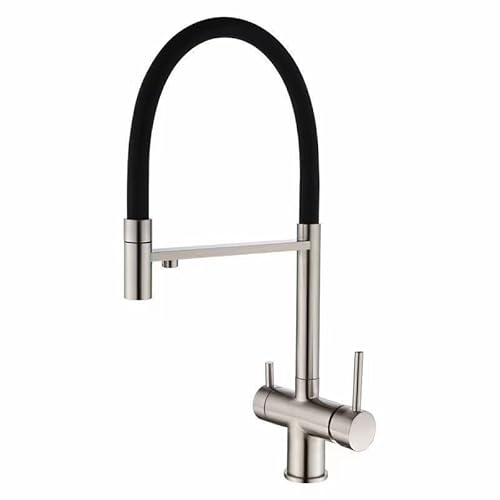 Küchenspüle Mixer Tippen Sie auf Three -Wege -Wasserfilter -Wasserhahn mit Wirbelgurten für Trinkwasser Küchengebrauch LWX Küchenspüle Mixer Tippen Sie auf Three -Wege -Wasserfilter -Wasserhahn mit Wirbelgurten für Trinkwasser Küchengebrauch LWX von YCVAWEOD