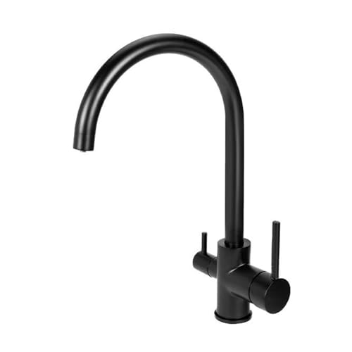 Küchenspüle Tap 3 Wege Küche Haken Doppelgriff Wirbelküchenstahl Spülbeckenmischer Tippen Sie auf 3 Wege-Weichen Gold LWX Küchenspüle Tap 3 Wege Küche Haken Doppelgriff Wirbelküchenstahl Spülbeckenmischer Tippen Sie auf 3 Wege-Weichen Gold LWX von YCVAWEOD
