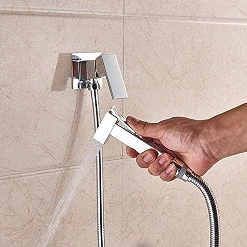 Messing Duschhack Tap Bidet Waschmaschine muslimische Dusche kalte heiße Wassermischer Quadratschuhespray LWX Messing Duschhack Tap Bidet Waschmaschine muslimische Dusche kalte heiße Wassermischer Quadratschuhespray LWX von YCVAWEOD