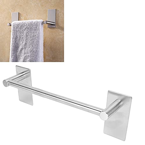 Metall Handtuch Rack Rack Strong Stahl Edelstahl selbstklebend mit Bad Badezimmer Küche für Heimat Handtücher Geschirrtücher LWX von YCVAWEOD