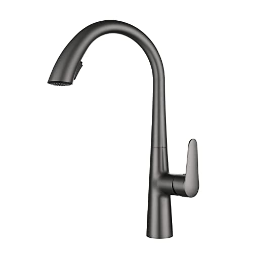 Moderne B -Küche Zapfhähne mit Auszugsspray- und Teleskopdesign heißer und kaltes Wasserhahn für Küchenspüle Chrom Finish LWX Moderne B -Küche Zapfhähne mit Auszugsspray- und Teleskopdesign heißer und kaltes Wasserhahn für Küchenspüle Chrom Finish LWX von YCVAWEOD