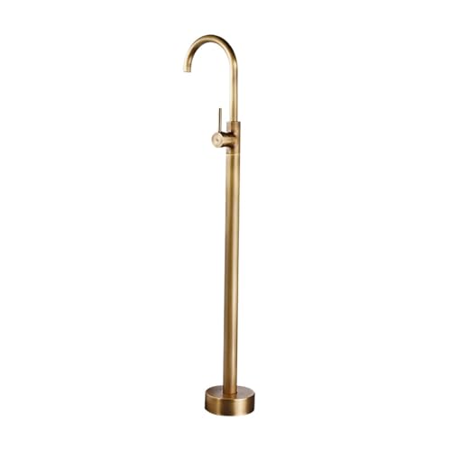 Moderne Badeschuhe Mixer TAP Freestanding Bad Wek Waschbecken Heiße und kaltes Messing Eingangboden Stehbad Badewanne Haken Antiquitäten in China hergestellt LWX von YCVAWEOD