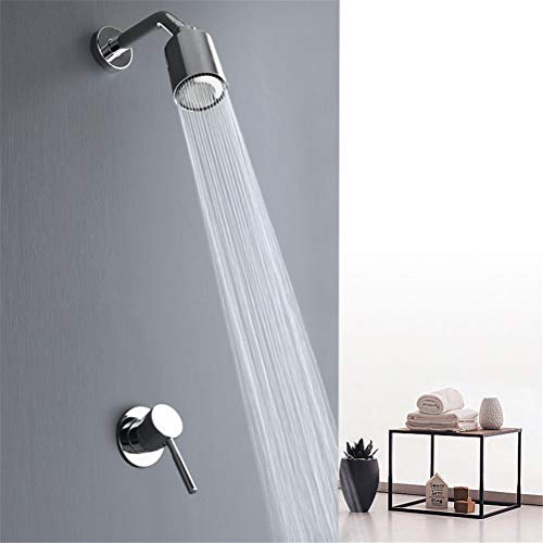 Moderne gebürstete goldene Badezimmer Duscharmatur im Wandkupferregen Duschsystem mit verborgenem Duschkopf und Bad Spray Schwarz und Chromoptionen verfügbar LWX Moderne gebürstete goldene Badezimmer Duscharmatur im Wandkupferregen Duschsystem mit verborgenem Duschkopf und Bad Spray Schwarz und Chromoptionen verfügbar LWX von YCVAWEOD