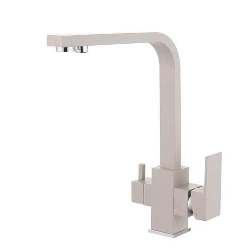Trinkwasserhahn Schwarz Retro 3 -Wege Wasserfilter Tap Kitchen Trinkhaken Waschbecken 360 ° Schwenk aus LWX Trinkwasserhahn Schwarz Retro 3 -Wege Wasserfilter Tap Kitchen Trinkhaken Waschbecken 360 ° Schwenk aus LWX von YCVAWEOD