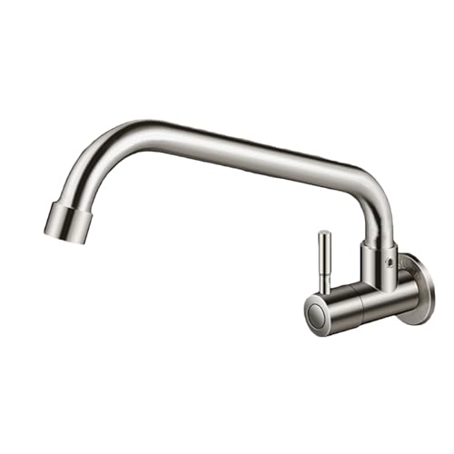 Wandmontage Küchenspüle Tap Einer kaltes Wasserhahn sieben geformter Rohr 360 ° Dreh LWX Wandmontage Küchenspüle Tap Einer kaltes Wasserhahn sieben geformter Rohr 360 ° Dreh LWX von YCVAWEOD