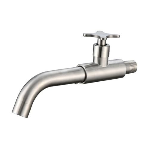 Wandmontierte Küche kaltes Wasserhahn Wasserhahn mit 360 ° rotierender Ausstrahl LWX von YCVAWEOD