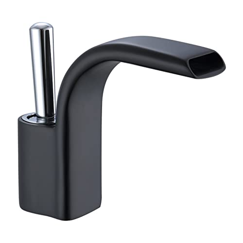 Wasserfall Wasserhahn Badezimmer Heißer Kaltmixer Krandeck montieren ein Griff Loch Loch Tap Basin Waschtisch Waschbecken Waschbecken Kupfer LWX Wasserfall Wasserhahn Badezimmer Heißer Kaltmixer Krandeck montieren ein Griff Loch Loch Tap Basin Waschtisch Waschbecken Waschbecken Kupfer LWX von YCVAWEOD