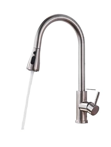 Wasserfall Wasserhahn schwarz küche einloch ausströmen küchenspüle mixer tap stream sprühungskopfchrom (schwarz a) LWX von YCVAWEOD
