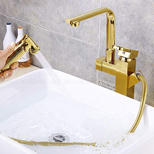 Wasserhähne ziehen Sprühküchen -Wasserhahn antiker Platikitchen -Mixer -Taps Herator -Deck montiert Einzelhebel Retro Küchenspüle Wasserhahn 360 ° C/H26Cm/A. LWX Wasserhähne ziehen Sprühküchen -Wasserhahn antiker Platikitchen -Mixer -Taps Herator -Deck montiert Einzelhebel Retro Küchenspüle Wasserhahn 360 ° C/H26Cm/A. LWX von YCVAWEOD