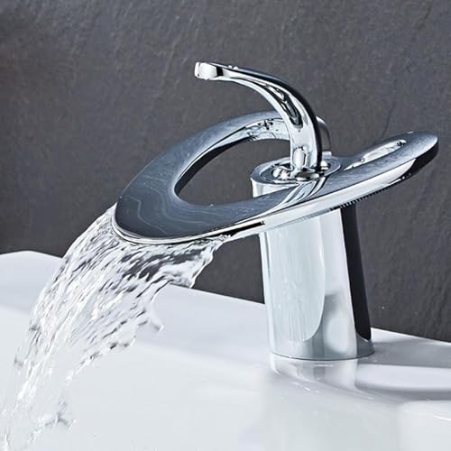 YCVAWEOD Beckenmixer Leitungswasserfall Basin Tippen Sie nach Badezimmern EIN Griff Badezimmer Waschbecken Haken Messing 1 Loch Chrom in China hergestellt LWX YCVAWEOD Beckenmixer Leitungswasserfall Basin Tippen Sie nach Badezimmern EIN Griff Badezimmer Waschbecken Haken Messing 1 Loch Chrom in China hergestellt LWX von YCVAWEOD
