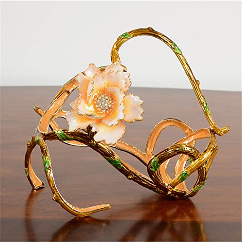 YCVAWEOD Emaille Rotweinweinregal Dekoration Rotweinglas Rack European Wine Set Wine Cabinet Dekoration warm wie Immer LWX von YCVAWEOD