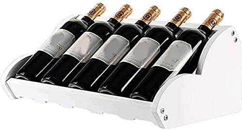 YCVAWEOD Flaschenhalter Weinregal Massivholz Rotweinregal Dekoration Einfacher Weinregal Holzwein aus Display Ständer, d1 warm wie Immer LWX von YCVAWEOD