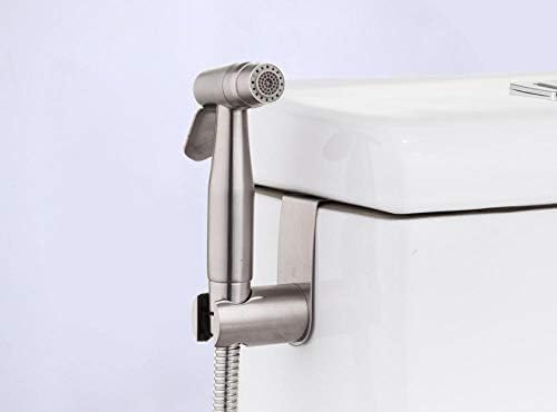 YCVAWEOD Küche -Klotz Bidets Zwei Funktion Toilette Bidet Sprayer Set Kit Edelstahl Handbidets für Badezimmersprühschale LWX von YCVAWEOD